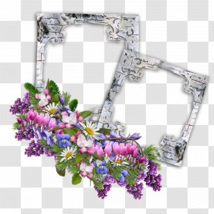 Picture Frames Molding - Tableau - Floral Frame Transparent PNG