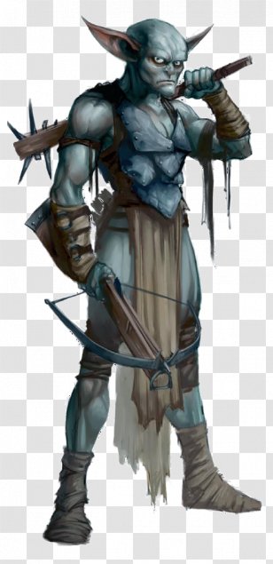 Goblin Pathfinder Roleplaying Game Art Gnome Spriggan - Costume Design - Monstrous Humanoid Transparent PNG
