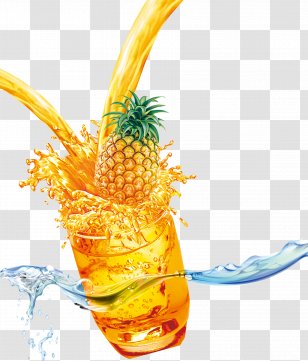 Pineapple Juice Cocktail Drink - Food Transparent PNG