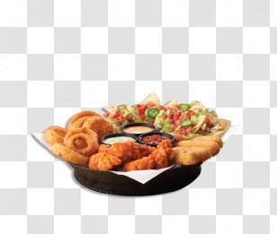 Onion Ring Fast Food Buffalo Wing Wild Wings Restaurant - Dish - Menu Transparent PNG