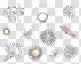 Petal Body Piercing Jewellery Pattern - Point - Fireworks Material Transparent PNG