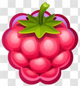 Blueberry Pie Muffin Fruit Clip Art - Illustration - Large Painted Raspberry Clipart Transparent PNG