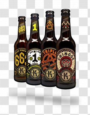 Ale Beer Bottle Glass Transparent PNG