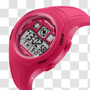Watch Quartz Clock Child Digital - Frame - Led Earrings Ebay Transparent PNG