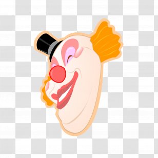 Vector Graphics Clown Mask Illustration - Food - Face Transparent PNG
