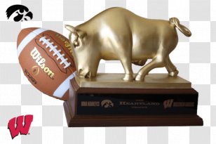 Iowaâ€“Wisconsin Football Rivalry Iowa Hawkeyes Iowaâ€“Nebraska Iowaâ€“Minnesota Trophy - Animal Transparent PNG