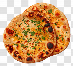 Grilled Flatbread With Herbs - Grilled Flatbread With Herbs Transparent PNG