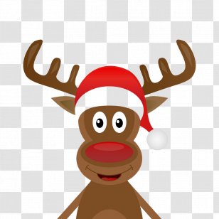 Santa Claus Reindeer Cartoon Christmas Clip Art - Humour Transparent PNG