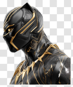 Black Panther - Black Panther Superhero Character Transparent PNG
