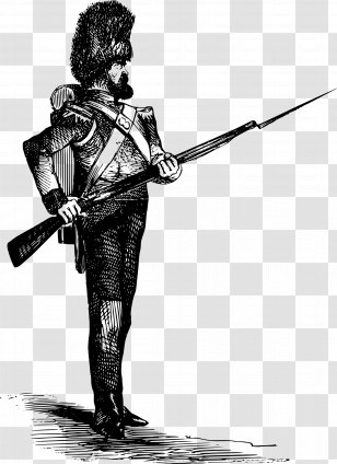 Soldier Infantry Bearskin Clip Art - Costume Design Transparent PNG