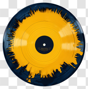 Vinyl Record - Colorful Vinyl Record Transparent PNG
