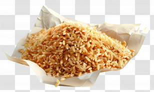 Brown Rice - Pile Of Brown Rice Transparent PNG