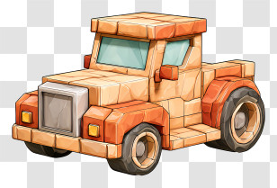 Roblox Car - Cartoon Toy Truck Transparent PNG