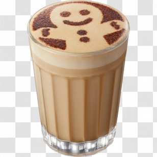 CaffÃ¨ Mocha Milk Macchiato CafÃ© Au Lait Latte - Drink - Gingerbread Transparent PNG
