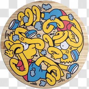 Text Nerdcore Pattern Font Typeface - Bart Graffiti Transparent PNG