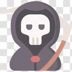 Reaper - Grim Reaper Icon For Halloween Transparent PNG