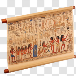 Ancient Egypt
 - Ancient Egyptian Scroll With Hieroglyphs Transparent PNG