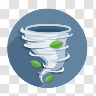 Wind Weather Icon - Tornado Vector Transparent PNG