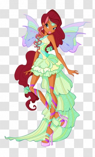 Aisha Musa Roxy Stella Tecna - Winx Club 3d Magic Adventure - Art Transparent PNG