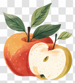 Apple - Fresh Red Apples Transparent PNG