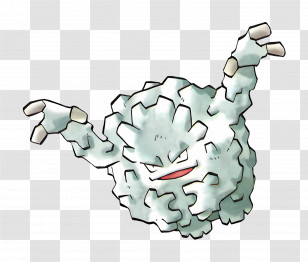 Graveler - Rock Creature Illustration Transparent PNG