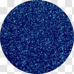 Glitter Blue Color Cosmetics Nail - Electric Transparent PNG