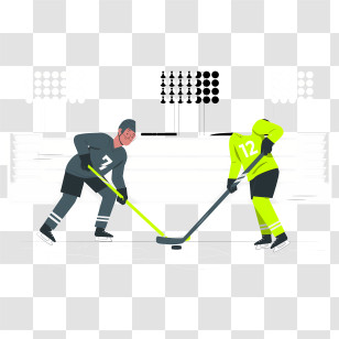 Hockey - Ice Hockey Players Transparent PNG