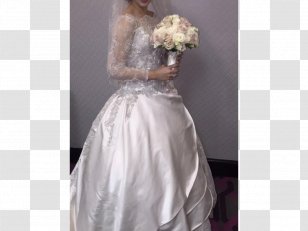 Wedding Dress Satin Cocktail - Joint Transparent PNG