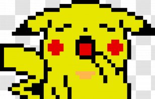 Pikachu Poké Ball Pixel art Minecraft, pikachu, text, symmetry, pokemon png
