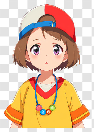 Oozora Subaru - Anime Kid In Yellow Shirt Transparent PNG