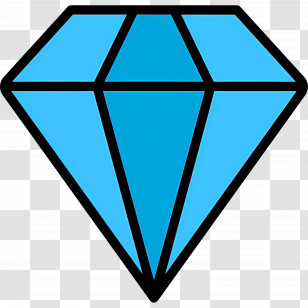 Blue Diamond - Blue Diamond Illustration Transparent PNG