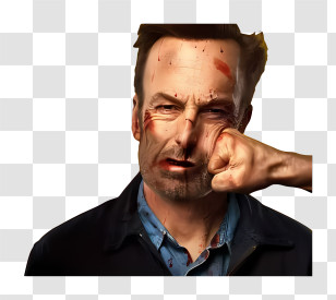Nobody 2 - Man Being Punched In The Face Transparent PNG