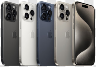 Iphone 15 Pro - Various Colors Of Smartphones With Quad Cameras Transparent PNG