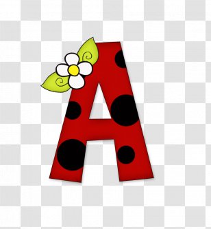 Alphabet Letter Ladybird Beetle English Ã… - Ladybug Letters Transparent PNG