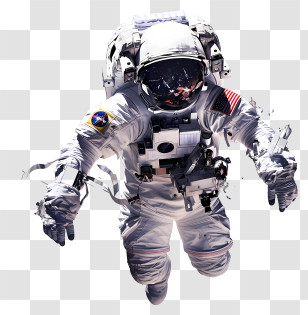 Astronaut Day - Astronaut Exploring Outer Space Illustration Transparent PNG