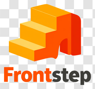Frontstep Logo - Frontstep Stair-Step Logo Transparent PNG