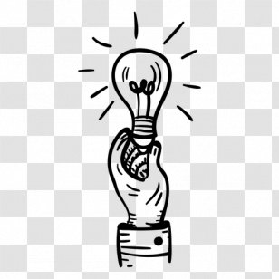 Light Bulb Cartoon - Head - Drawing Visual Arts Transparent PNG