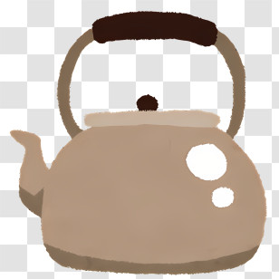 Cooking - Brown Kettle Transparent PNG