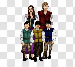 Rapunzel Tiana Cinderella's Children Family - Attention Seeker Transparent PNG