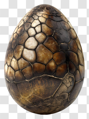 Dinosaur Egg - Dragon Egg With Scales Transparent PNG