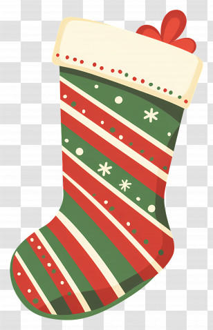 Christmas Socks - Colorful Christmas Stocking Illustration Transparent PNG