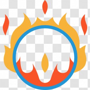 Circus Ring Of Fire Icon - Area - Flame Transparent PNG
