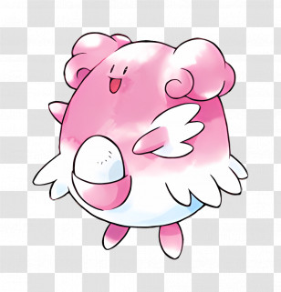 Blissey - Pink Cartoon Creature Illustration Transparent PNG