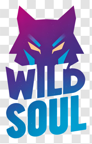 Wild Soul - Wild Soul Purple Wolf Logo Transparent PNG