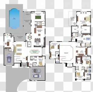 House Plan Floor Architecture - Media Transparent PNG