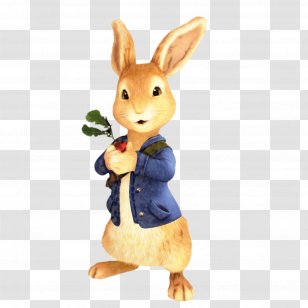 Easter Bunny Background - Figurine - Tail Animation Transparent PNG