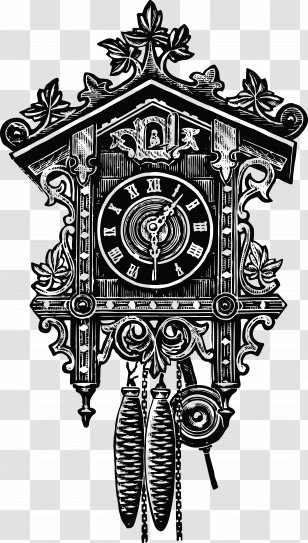 Cuckoo Clock German Museum Cuckoos Clip Art - Furniture Transparent PNG