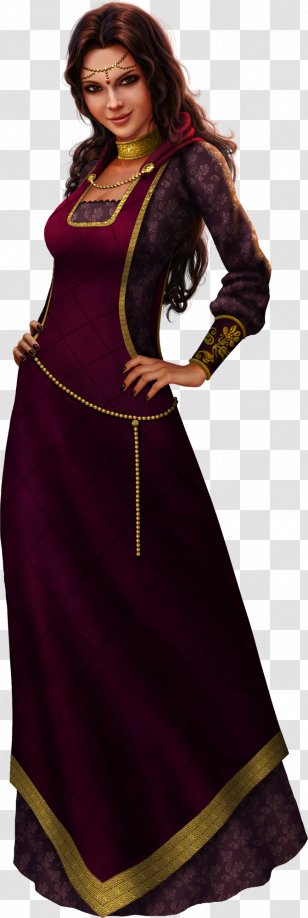 The Sims Medieval: Pirates And Nobles 3 4 2 Middle Ages - Costume Design - Medieval Clothes Transparent PNG