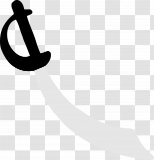Cutlass Sword Piracy Weapon Clip Art - Pirate Transparent PNG