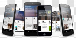 Feature Phone Smartphone IPhone Ionic Handheld Devices - Brand Transparent PNG
